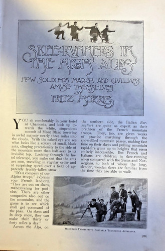 1906 scisti nelle alte alpi - scisti,