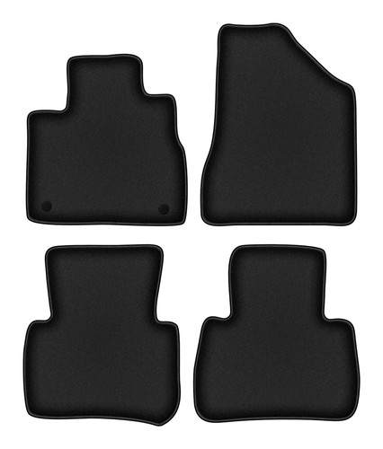 Set tappetini auto velour neri