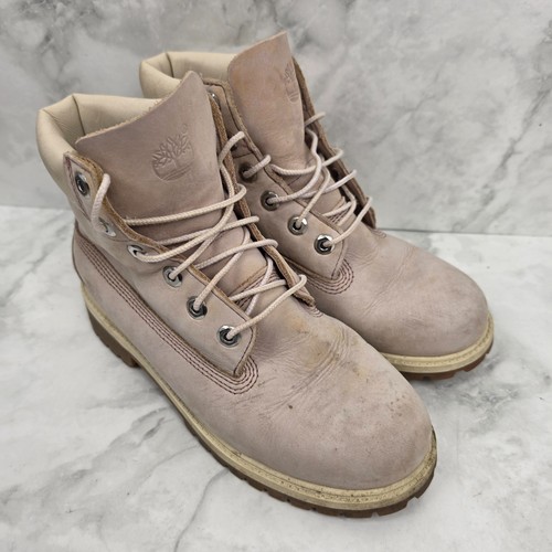 Stivali timberland rosa nabuk - stivali,