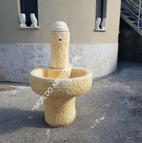Fontana colonna giardino - fontana, da