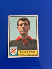 FIGURINA CALCIATORI BAGGIOLI 1963-64 BARI GHIZZARDI MAI INCOLLATA