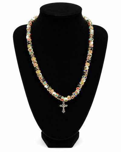 Collana perline smalto