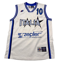 Maglia Basket Vintage Italia