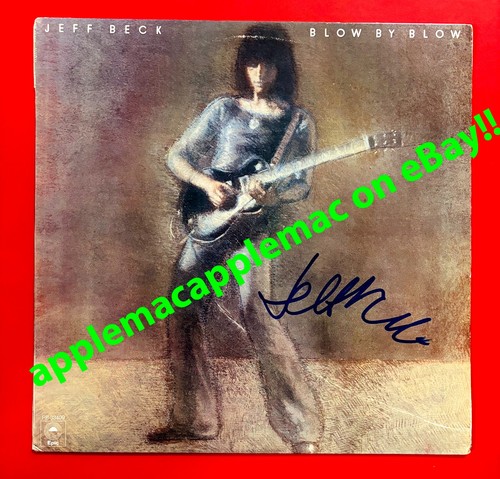 Jeff beck firmato blow by - jeff,