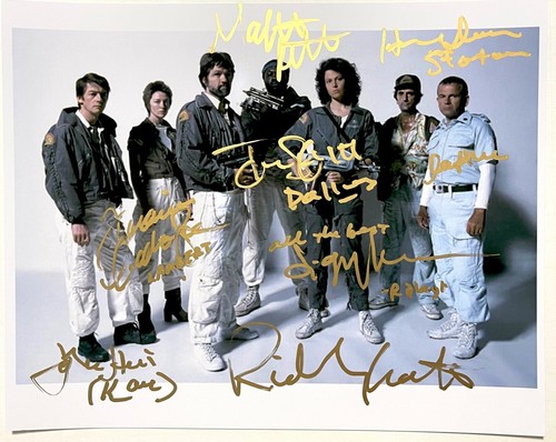 Alien photo signed the - alien, by