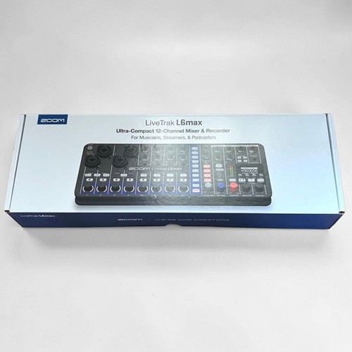 Zoom livetrak l6max - zoom,