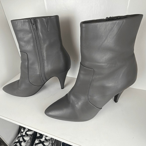 Stivaletti pelle grigia 5 - in, 7,5