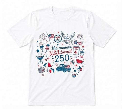 Shirt the summer usa turned - the,