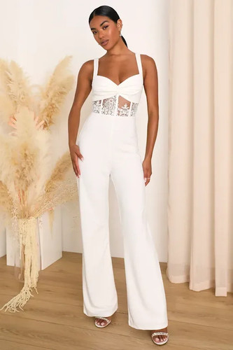 Tuta lulus bianca donna - tuta,
