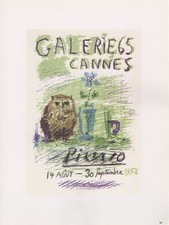 1989 Vintage Picasso GALERIE
