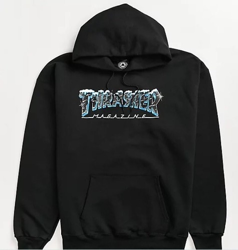 Felpa con cappuccio thrasher - con,