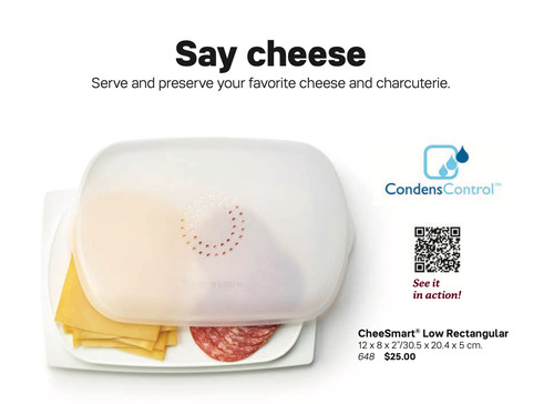 Tupperware cheesmart cheese - tupperware,