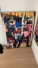 Beppe Ranica, Quadro PopArt "Pulp Fiction" elaborazione grafica di piu immagini