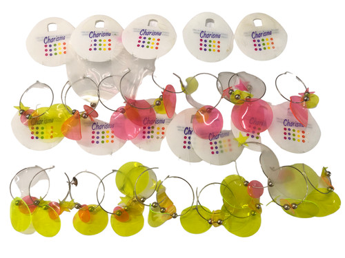Lotto paia orecchini - lotto,