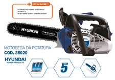 Motosega Da Potatura A Scoppio Pota Hyundai 35060 2T Barra 25 Cm 25,4 cc