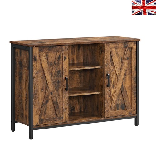 Ampia credenza rustica marrone