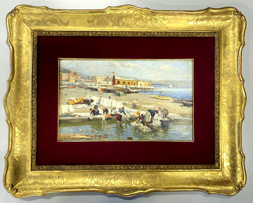 Antico quadro dipinto olio - antico,