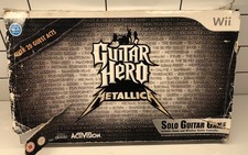 Guitar Hero Metallica Nintendo Wii con scatola. Solo chitarra BK68