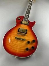 Chitarra elettrica personalizzata, Sunrise Sunflower, Caston, accessori oro, 6 corde