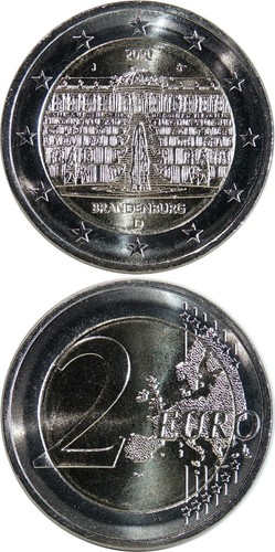 Germania germany 2 euro - germania/germany, €