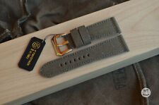 26 mm Cinturino canvas pelle 26/22 Pam Italy zaino militare Handmade Watch Strap