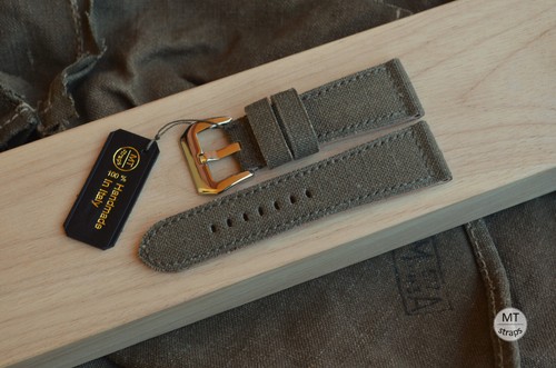 Cinturino canvas pelle - 26,