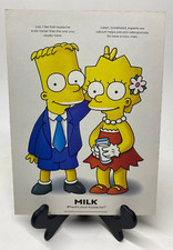 Hai latte? Bart & Lisa Simpson montato professionalmente pronto da incorniciare!! 1996