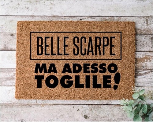 Tappeto zerbino personalizzato