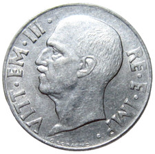 ITALY. 20 CENTESIMI, 1940