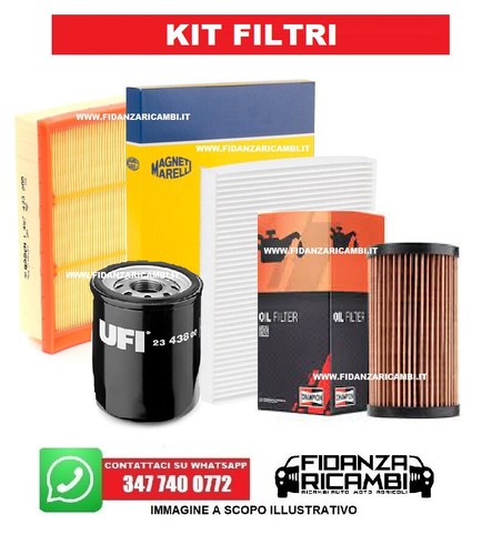 Kit tagliando filtri fiat - tagliando,