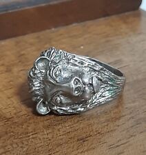 Anello Argento Uomo Leone Ring Man Sterling Lion 925 $
