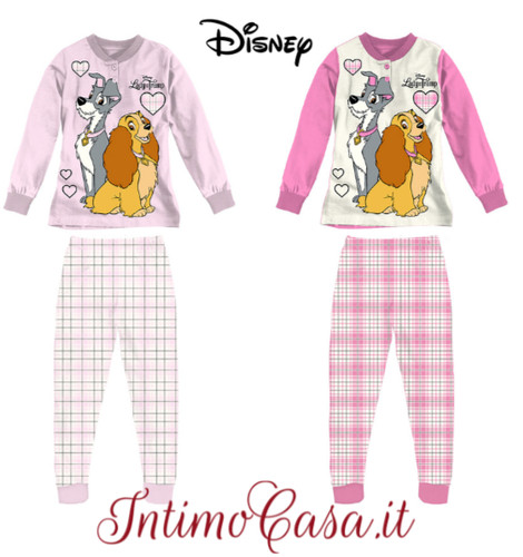 Pigiama bimba cuccioli disney - bimba,