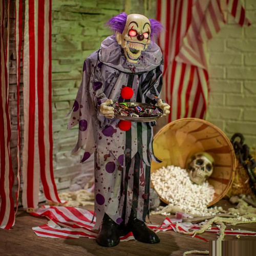 Clown parlante animato - clown,