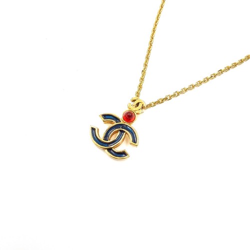 Collana chanel logo gripoix - logo,