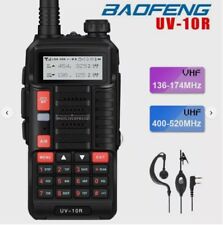 RADIO Baofeng UV-10R 10W Waterproof VHF UHF Ricetrasmettitore Comunicazione LED