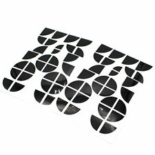 Emblema angoli nero scuro per