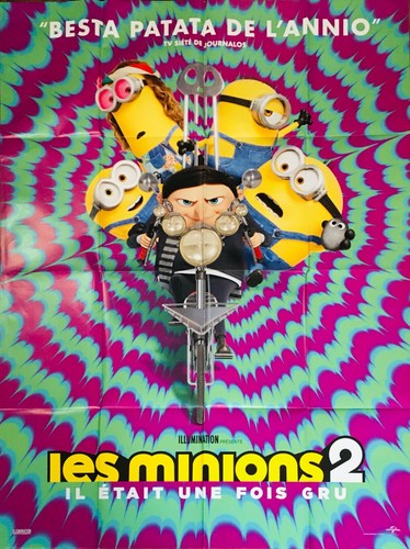Affiche cinéma les minions - cinéma,