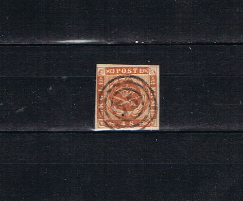 Danimarca 1858 francobollo - , 7