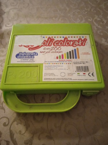 Regoli colorati 200 pezzi - colorati,