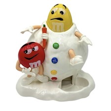 M&M's PALLA DI NEVE candy dispenser porta caramelle gadget pubblicitario