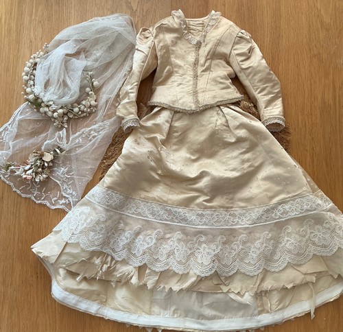 Bambole antiche sposa - bambole,