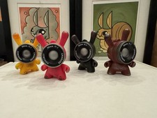 Kidrobot 3 pollici Dunny Cris Rose telecamera di sorveglianza Dunny testa scegli 1