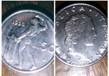 50 L 1955 Fdc + 100  Lire 1956