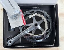 Campagnolo Centaur graphite grey 10v crankset 172.5  39 / 52 NOS NIB