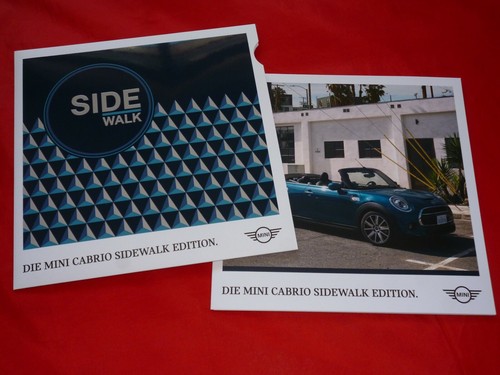 Mini cabrio f57 sidewalk - cabrio, "sidewalk