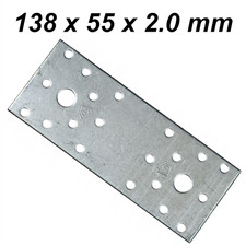 Raccordo staffa piatta