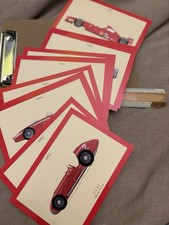 Set Cartoline "Le Ferrari di Monza" Galleria Ferrari Settembre 2001 - 12pz