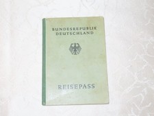 Passaporto BRD Con Molti