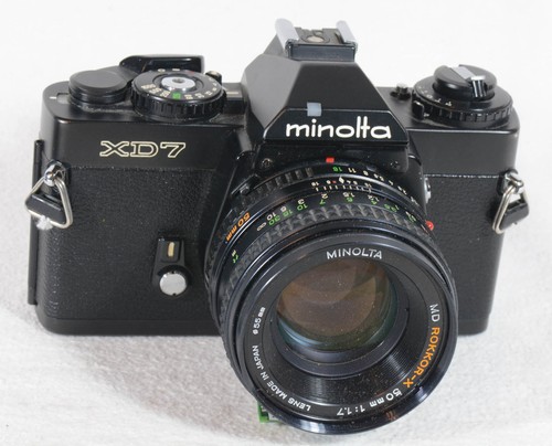 Fotocamera reflex minolta xd7 - reflex,