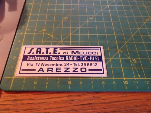 Adesivo vintage sticker kleber - adesivo,